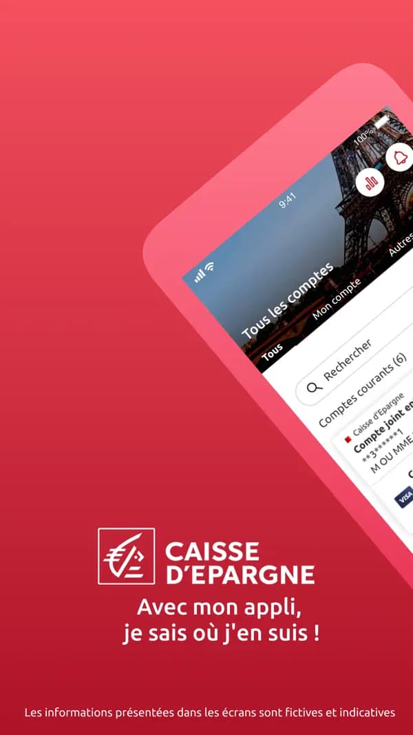 Applications bancaires du Groupe BPCE — IT-CE (Banxo, Crédit Coopératif, Banque Populaire) — écran 1