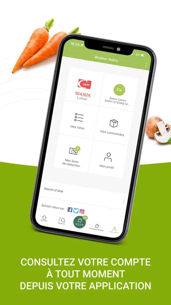 Lead Tech iOS sur l'application Casino Drive & Livraison — écran 2