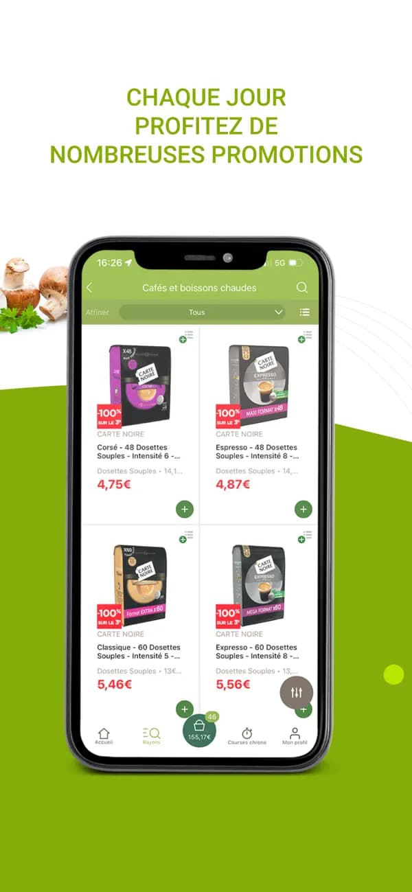 Lead Tech iOS sur l'application Casino Drive & Livraison — écran 3